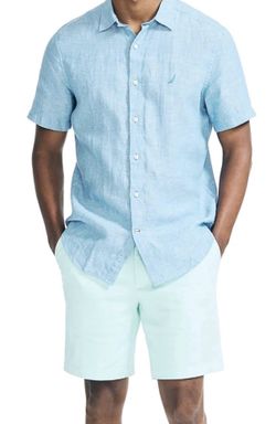 NWT Nautica men’s, blue tint, sz 36 shorts