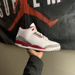 Jordan 3 Cardinal