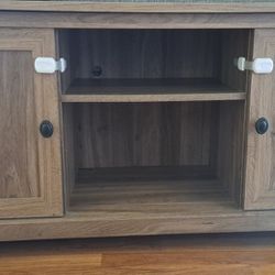 Gently Used Gray Wash TV Stand