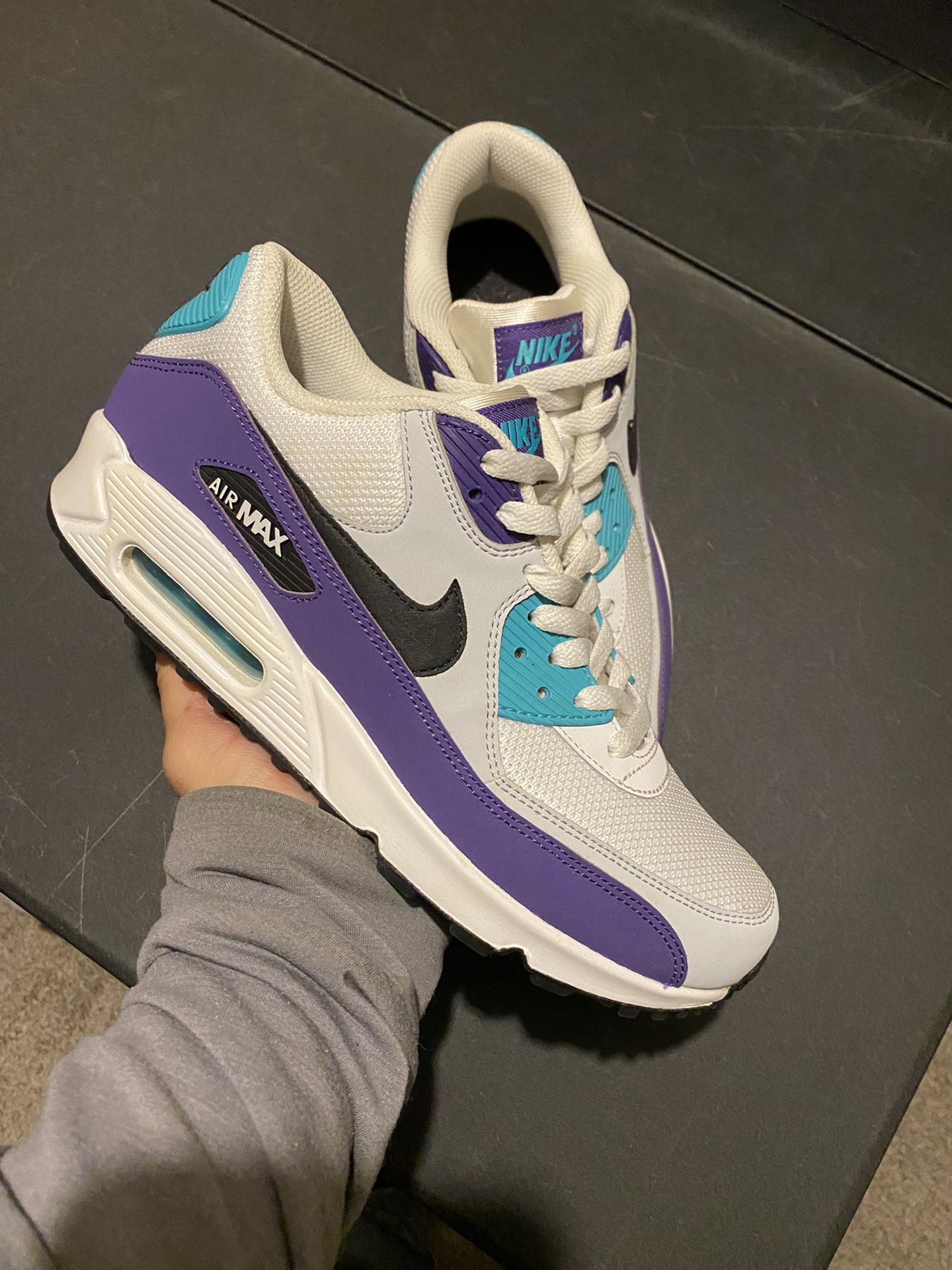 Verovering Lee hanger Nike Air Max 90 Grape size 9 PADS for Sale in Los Rnchs Abq, NM - OfferUp