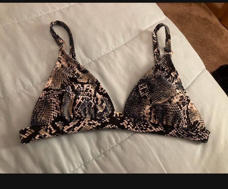 Snake Print Bikini Size Small