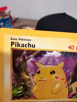 Pikachu SHADOWLESS base set - HP