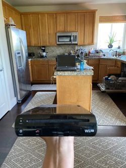 Wii U with accessories