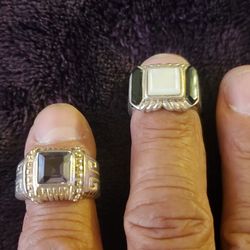 Antique 1920'S Rings Both Size 6- 1/4. 65.00 Each 