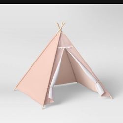 New Pom Pom Kids' Tent Pink - Pillowfort™: Teepee Play Tent, 