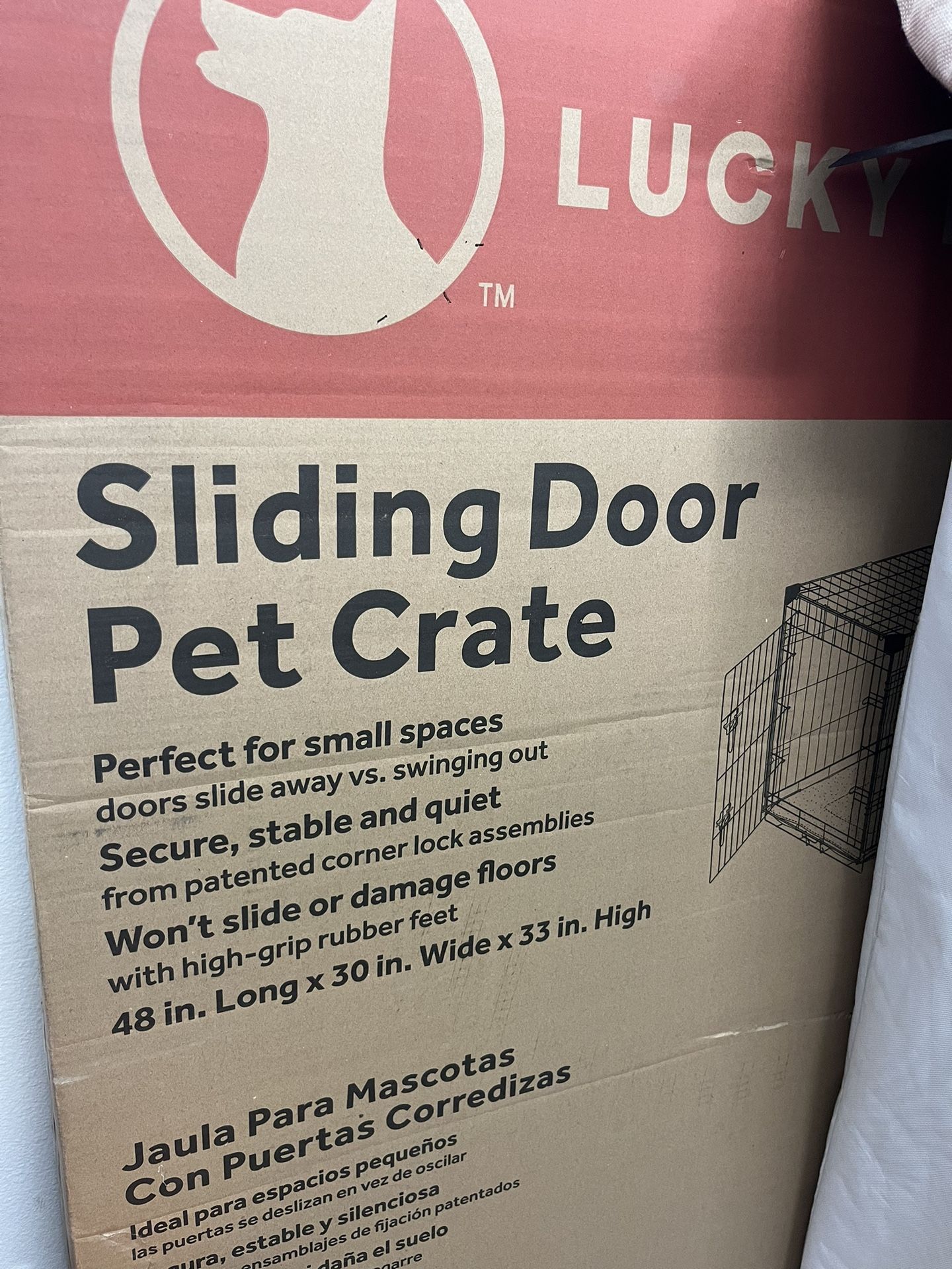 New Extra Large Dog Crate