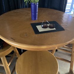 Dinning Room Bar Stool Table 