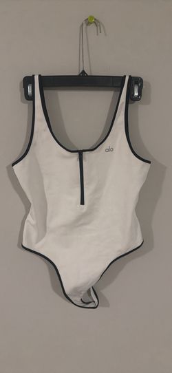 Alo Yoga Bodysuit white Size Small 