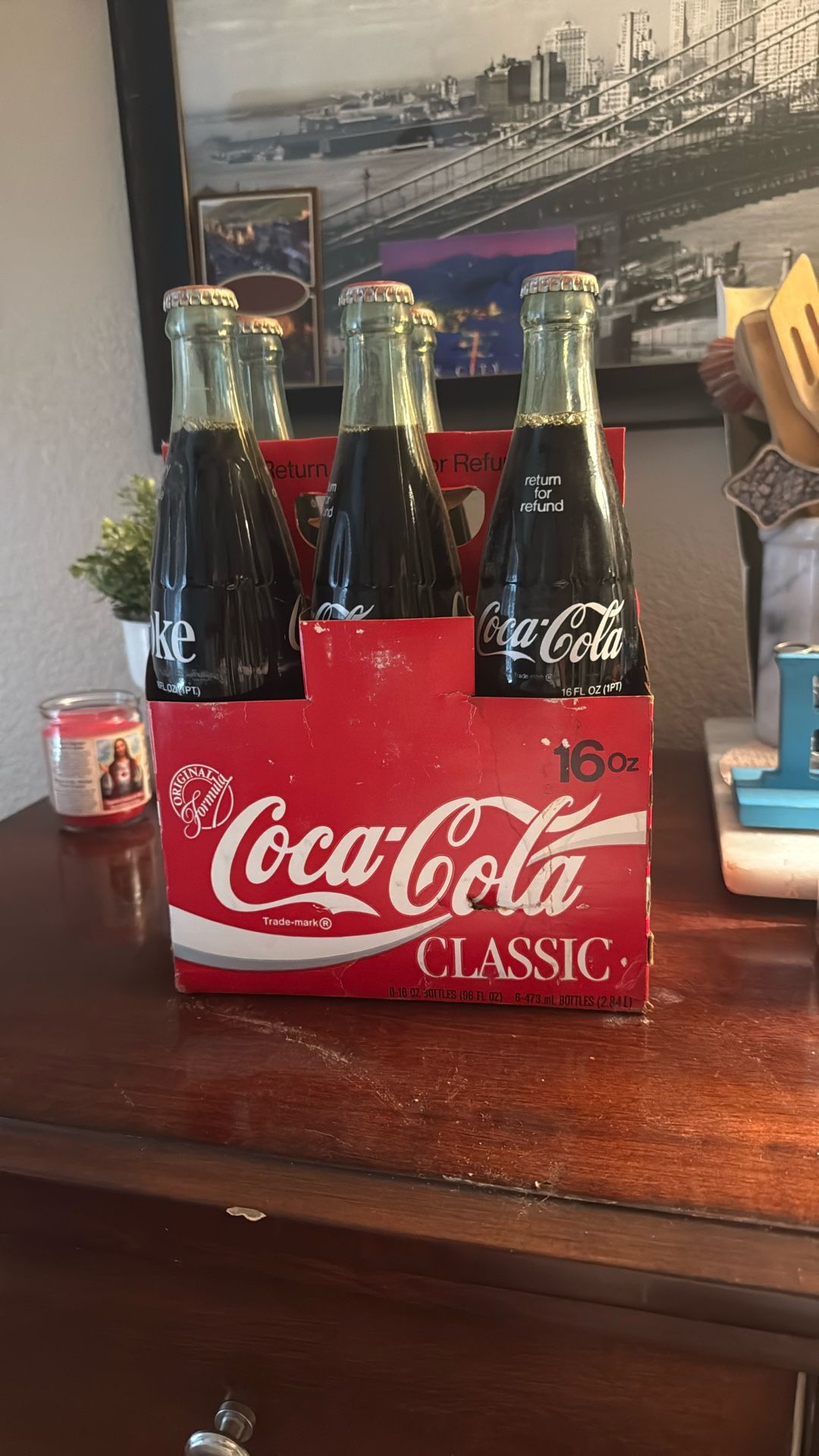 6 Pack Of Coca-Cola Bottles From The 70’s