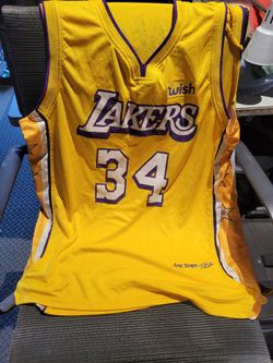 Lakers Shaq jersey size xl