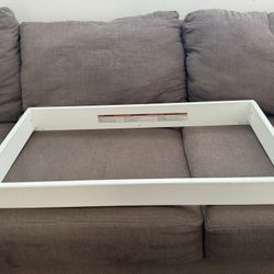 Changing table topper With Changing Pad Included
