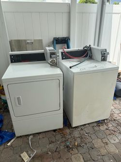 Commercial Washer and Dryer