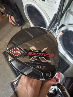 Exotics 10.5 Degree Driver Head.