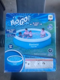 New in box swimming pool