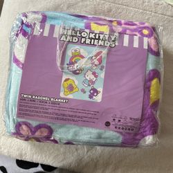 Twin Hello Kitty Blanket