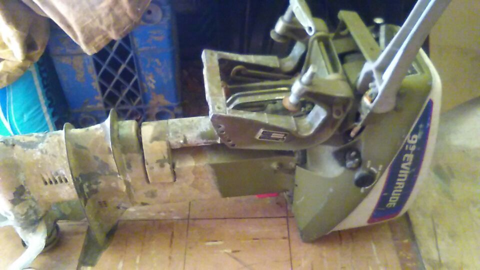 9.9 horsepower Evinrude