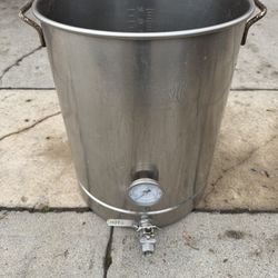 Brew Kettle (15gal)  w/ Wort Chiller