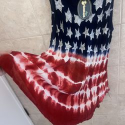 Beautiful American Flag Top
