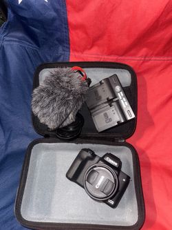 Canon EOS Mirrorless Camera with Accessories