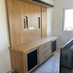 Custom Made TV Entertainment Cabinet For Sale 