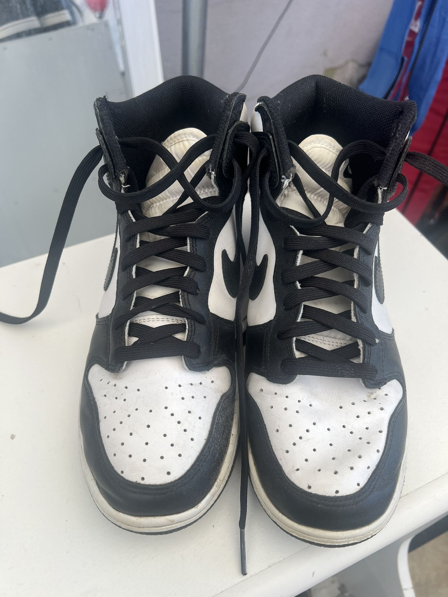 Nike High Top Pandas