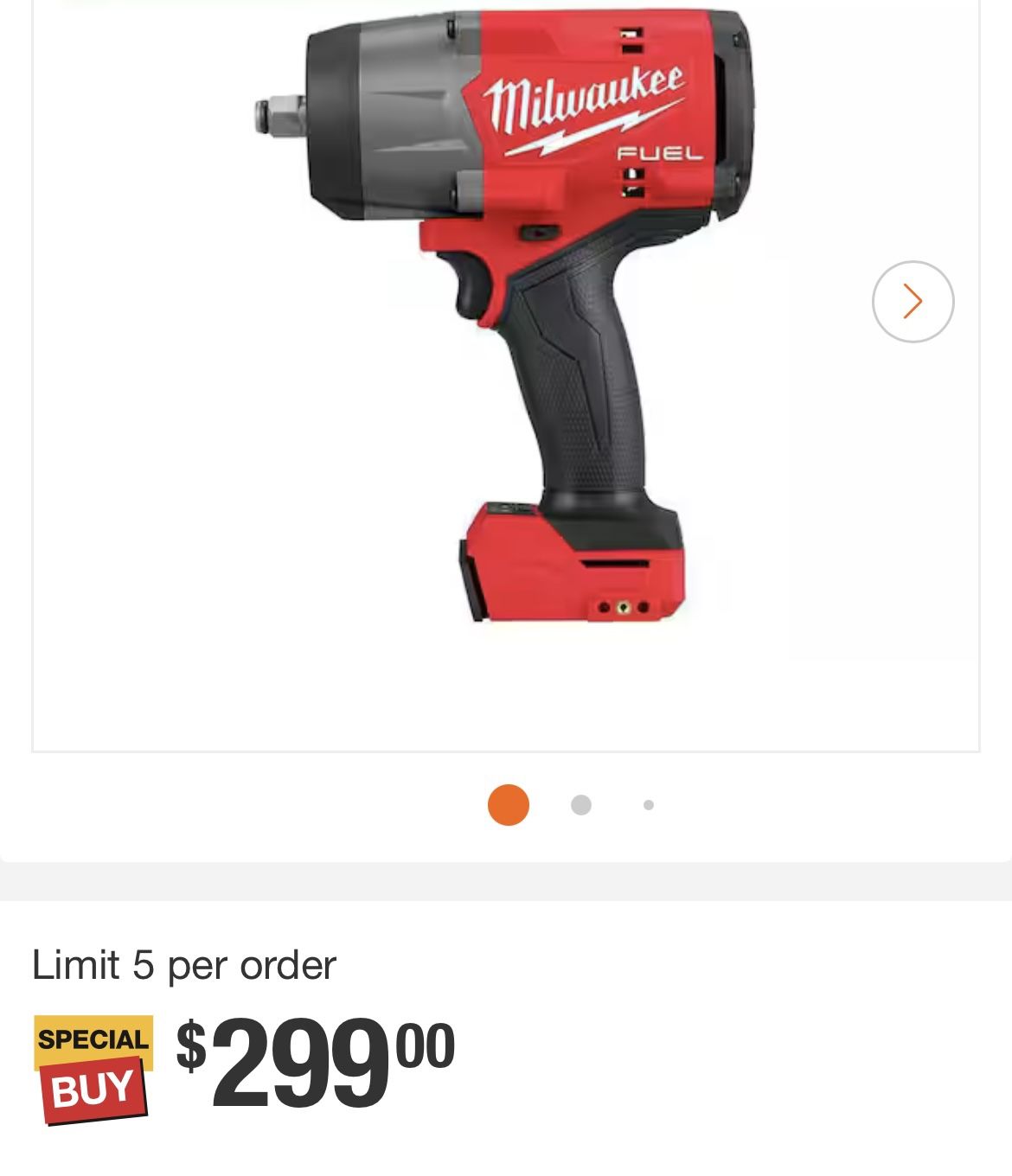 M18 High Torque 1/2 Impact Wrench New