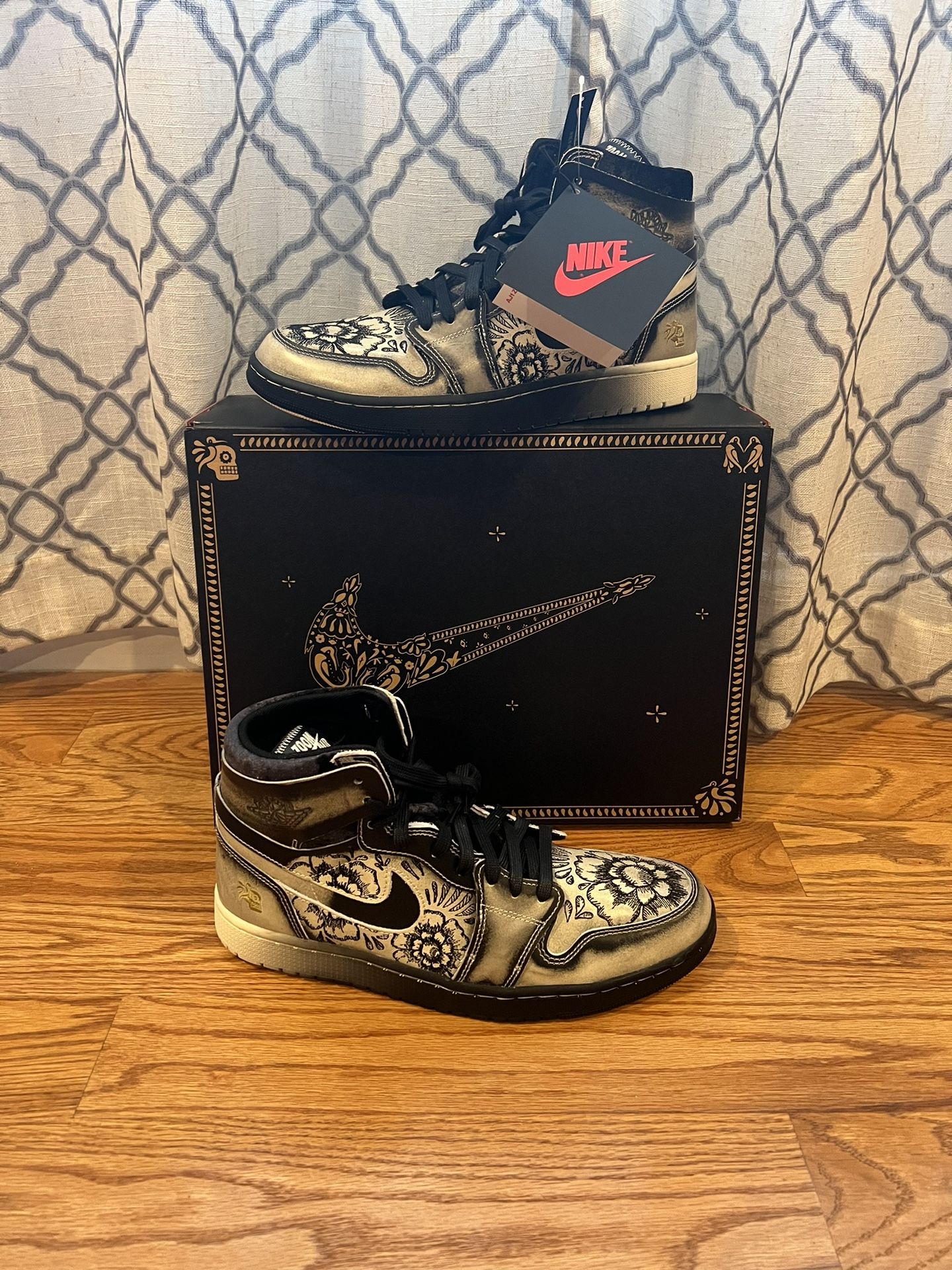 Jordan 1 High Zoom Air CMFT 2 Dia De Muertos Sz 12