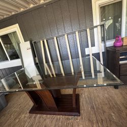 Glass Dining Table 