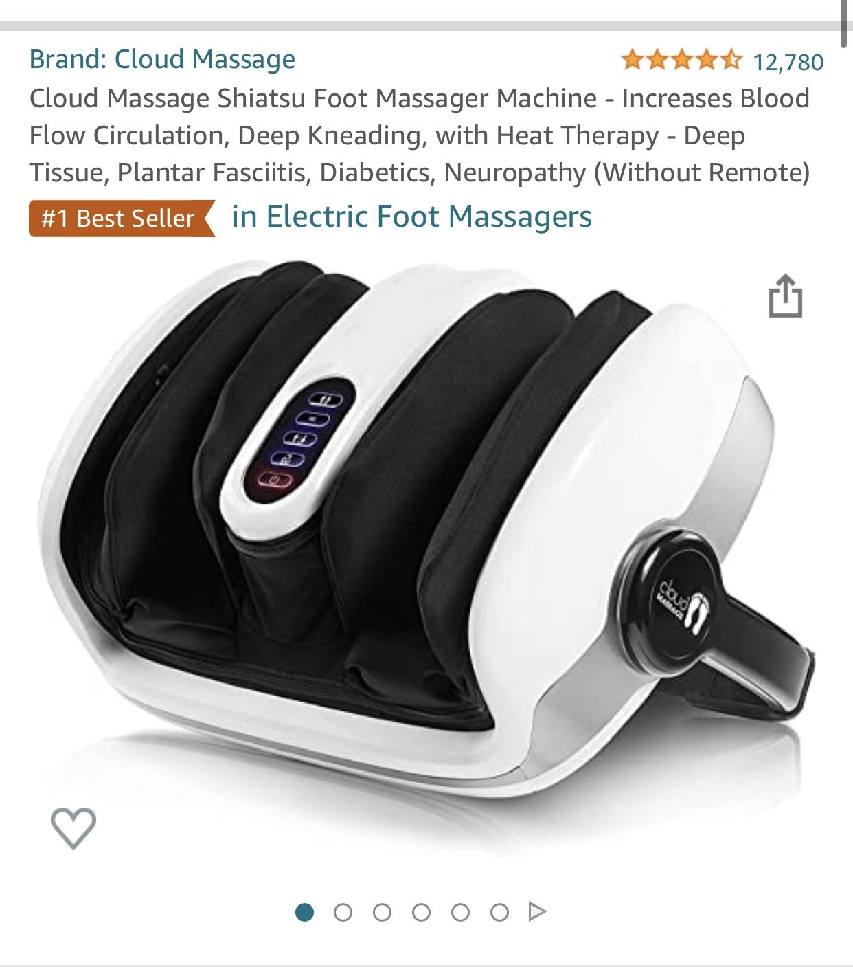 Brand New Cloud Shiatsu Foot Massage