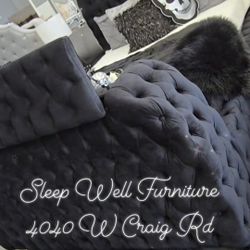 ✨️ Queen, King Light Up Fireplace TV Pop Up Bed Frame ✨️ Furniture Sectionals Avail