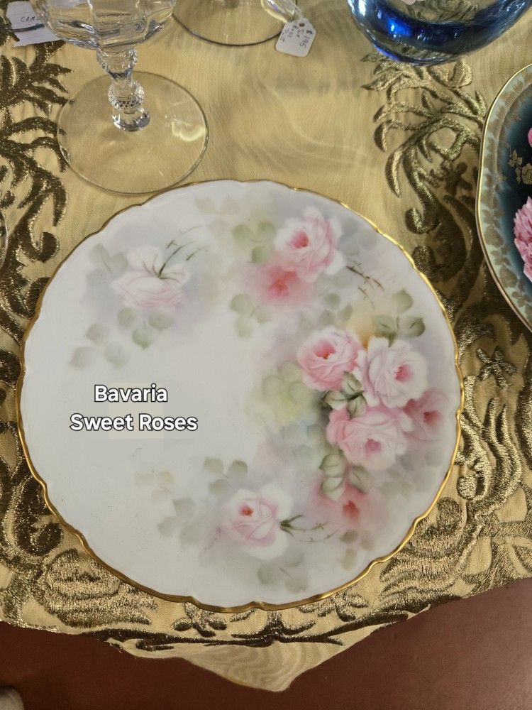 Bavaria Sweet Roses Plate