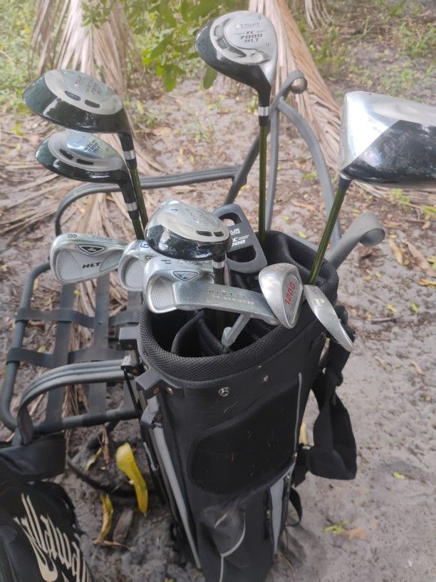 Golf Club Set With Bag