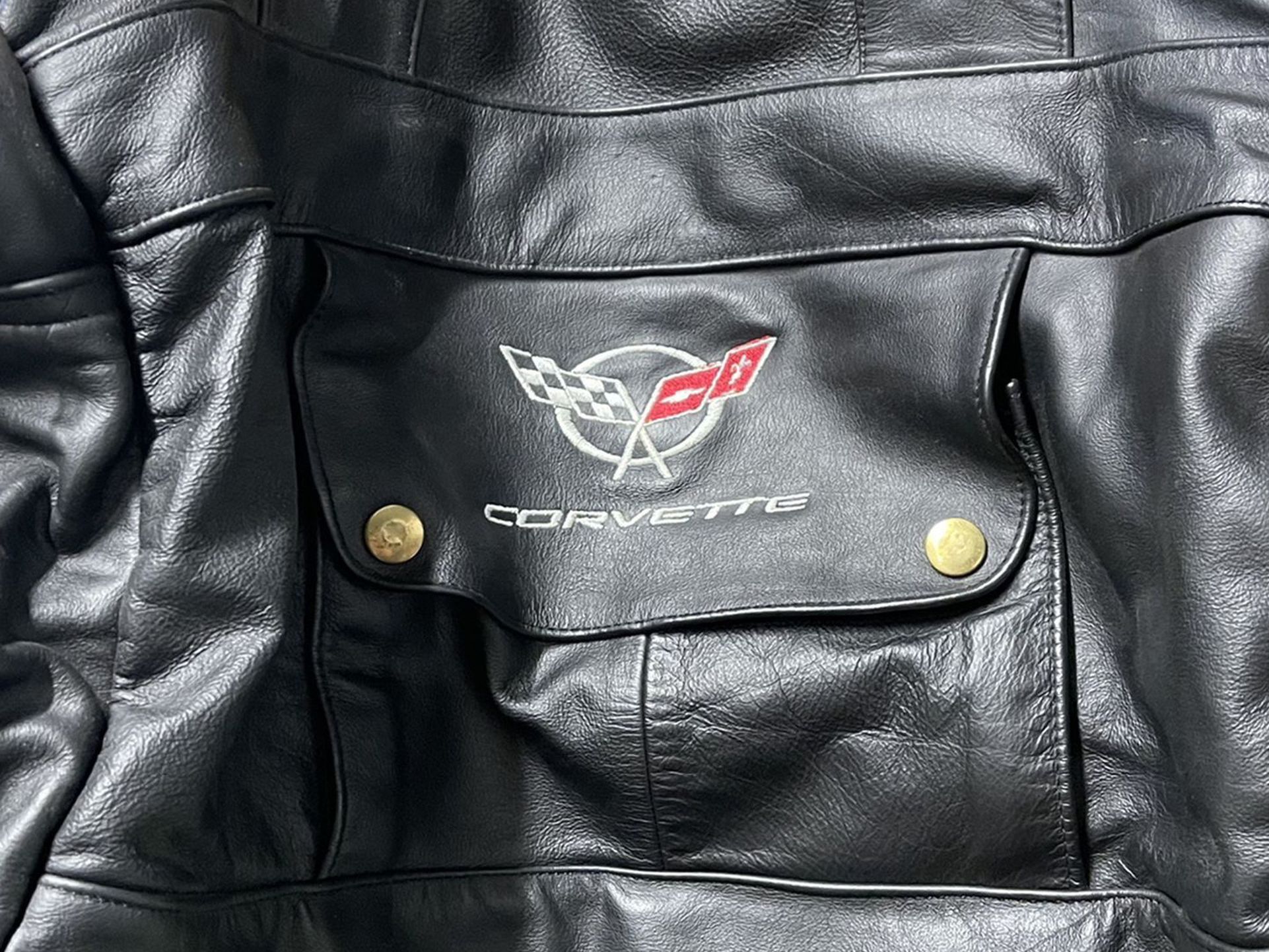 Leather Duffle Bag C5 Corvette