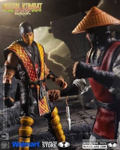 Mortal Kombat Classics Deluxe Scorpion And Raiden 2pk 