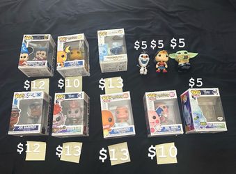 Funko pops.