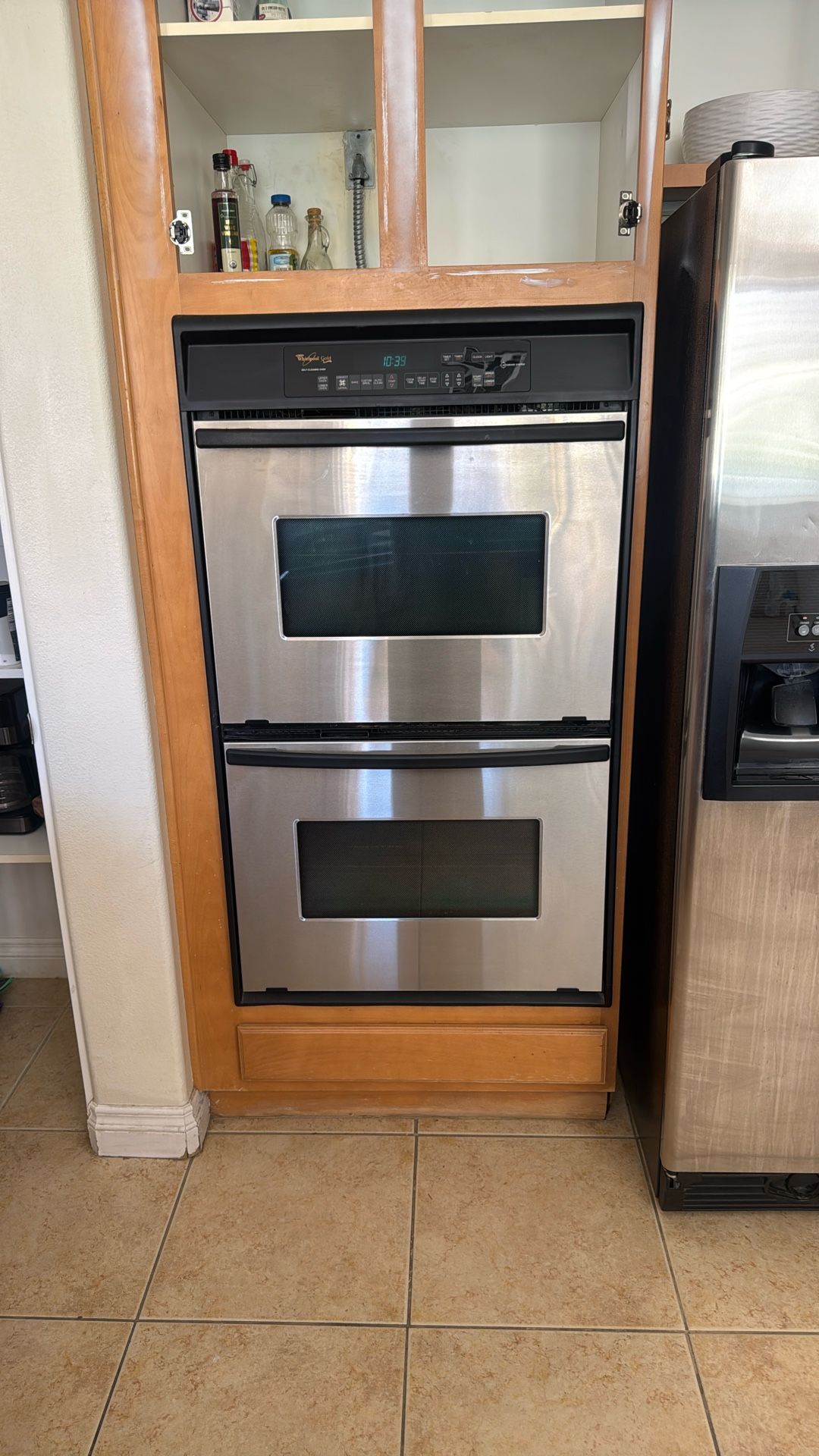 Whirlpool Double Self Cleaning Oven