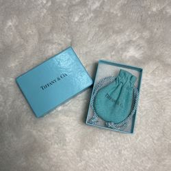 Authentic Tiffany & Co. Lot | Full Packaging With Peretti Sterling Silver Necklace 925