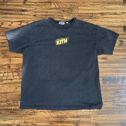 KITH X Star Wars Embroidered Logo “Credits” Vintage Graphic T-Shirt Size XXL