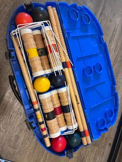 Sportcraft Croquet Set with Carrying Case