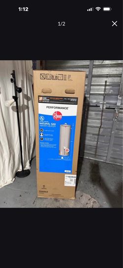 Brand new natural gas Water Heater never opened. I sell them all the time for 500. They cost 700 out the door.