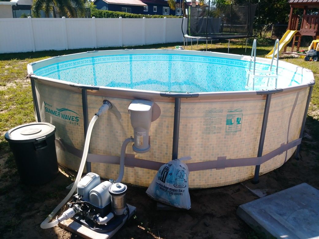 14ft pool salt pump