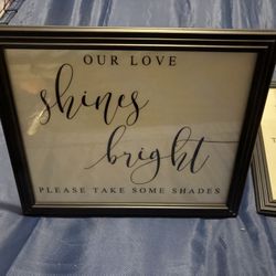 8x10 Wedding Sign 