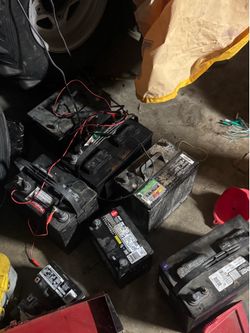 Car batteries