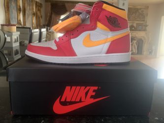 Air Jordan 1 Light Fusion Red Size 11
