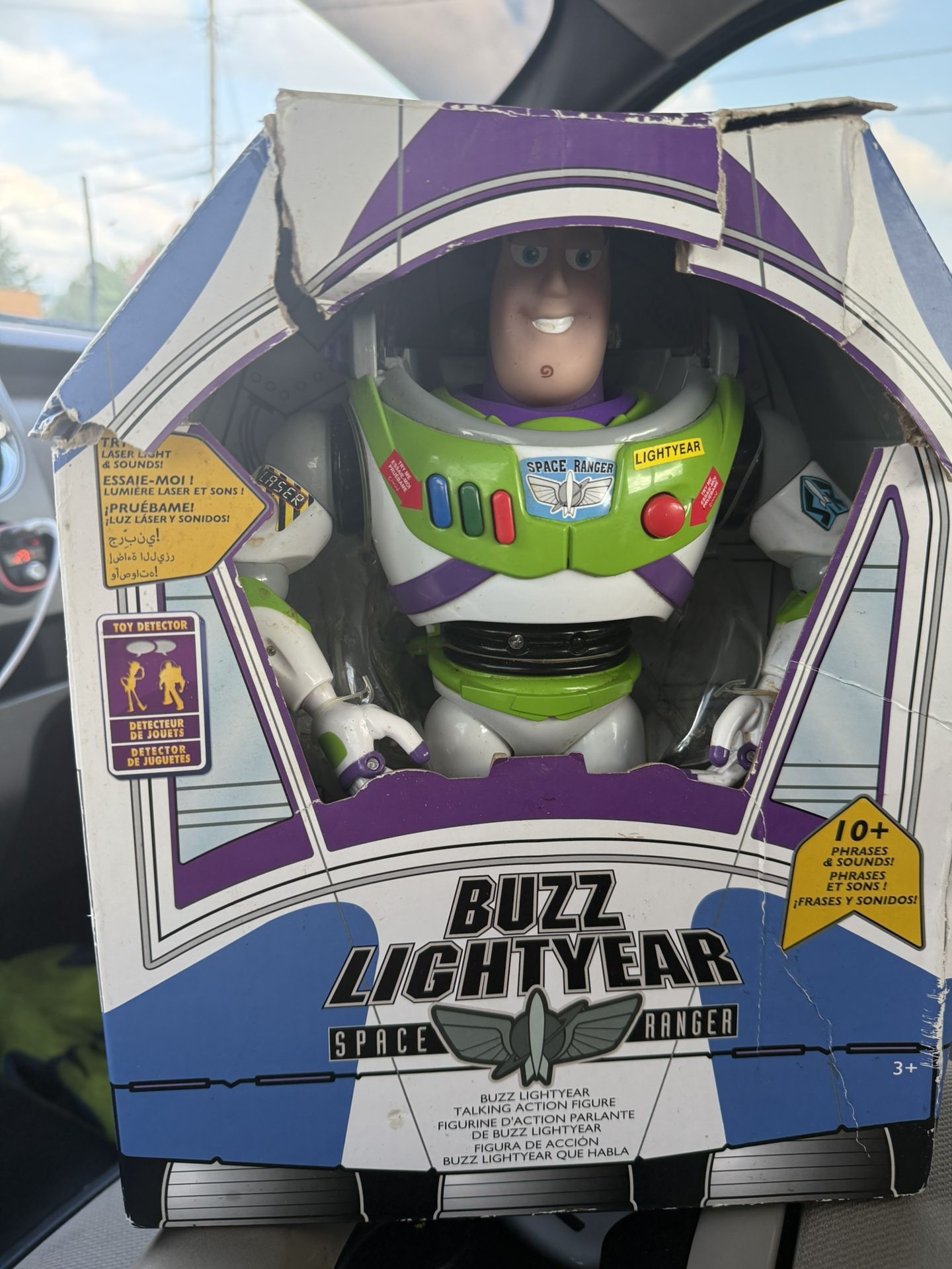 Disney US Official Product Toy Story Buzz Lightyear Glowing Talking