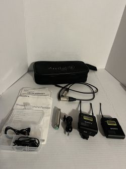 Sony Wireless Lavalier Microphone System URX-P03 UTX-B03