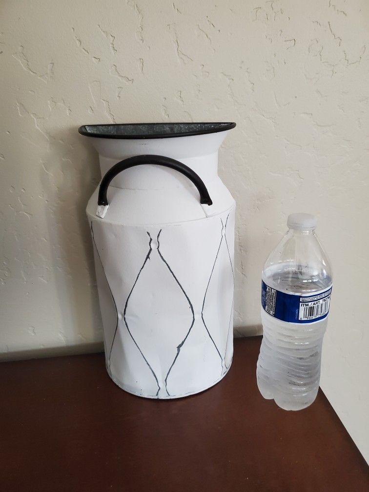 Wall Hanging Metal Flower Vase ( Galvizend  )