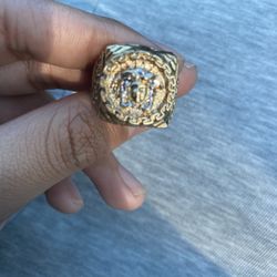 10k medusa  ring