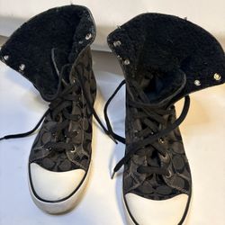 Coach High Tops Fold Down 