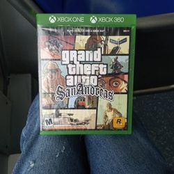 Grand Theft Auto San Andreas Xbox 360/Xbox One Compatible 